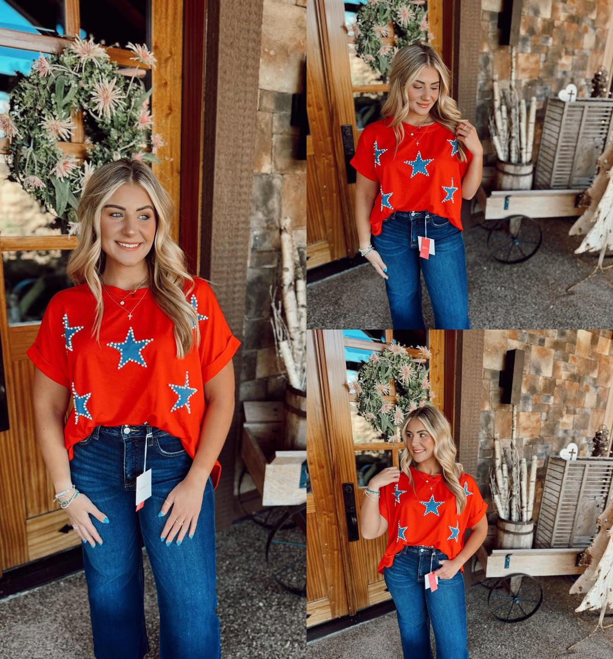 Fourth of July Blouse