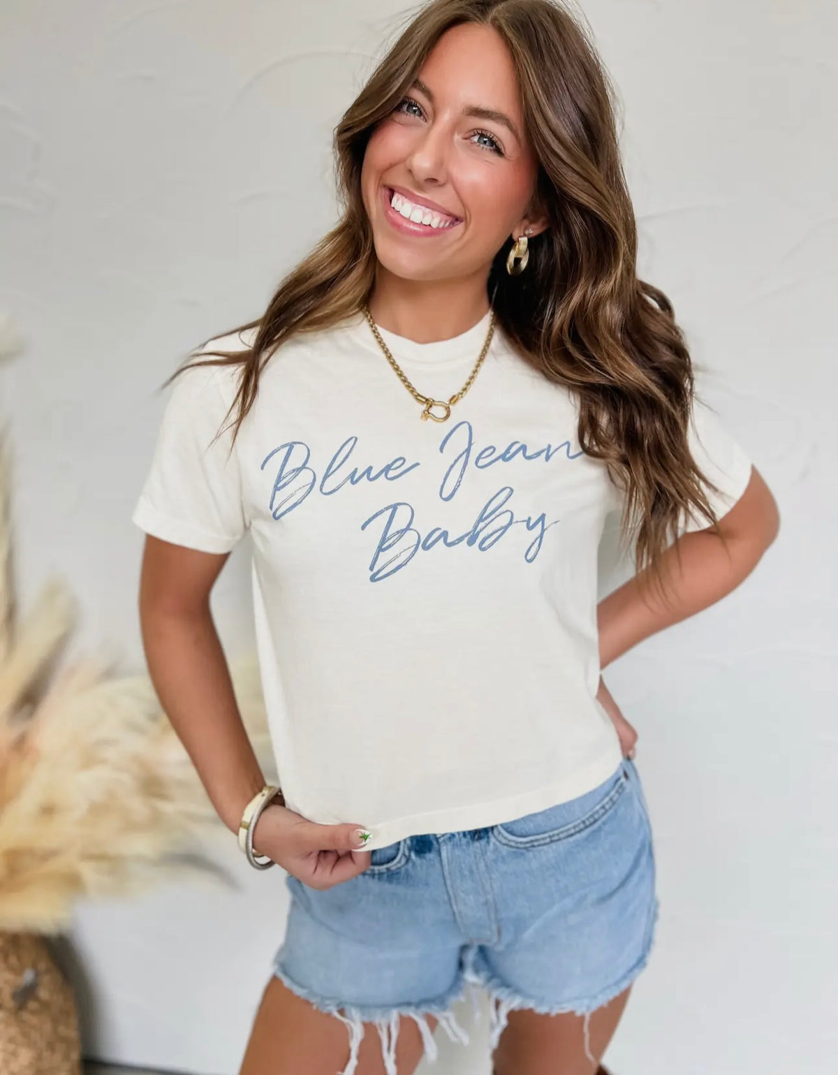 Blue Jean Baby Tee