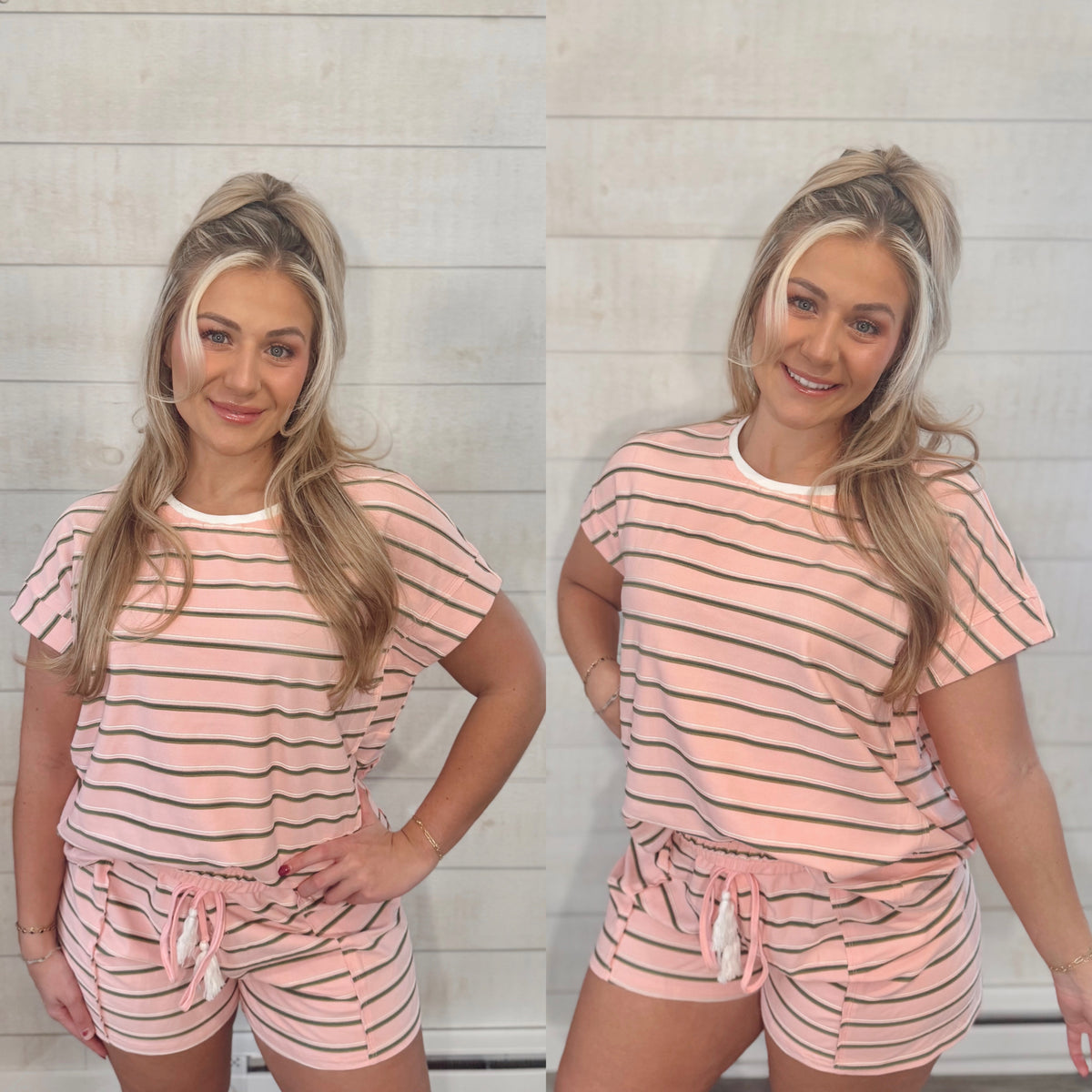 Weekend Striped Set
