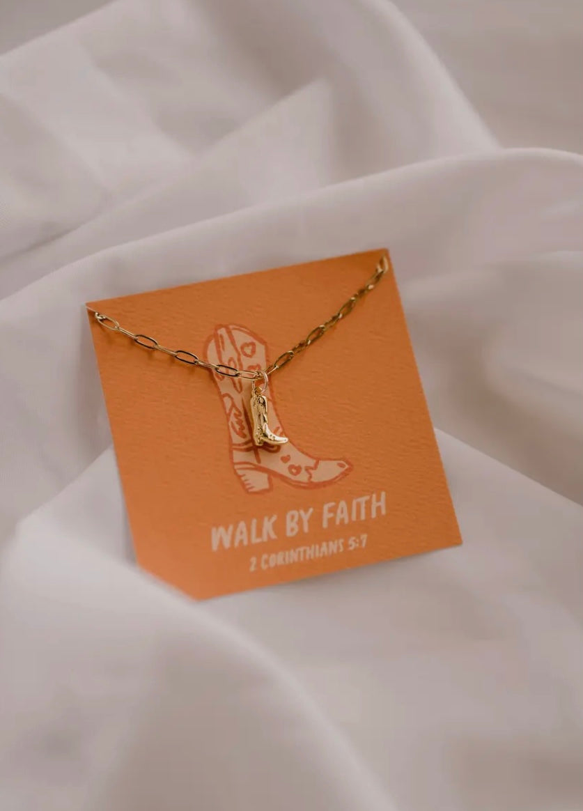 Walk By Faith Necklace