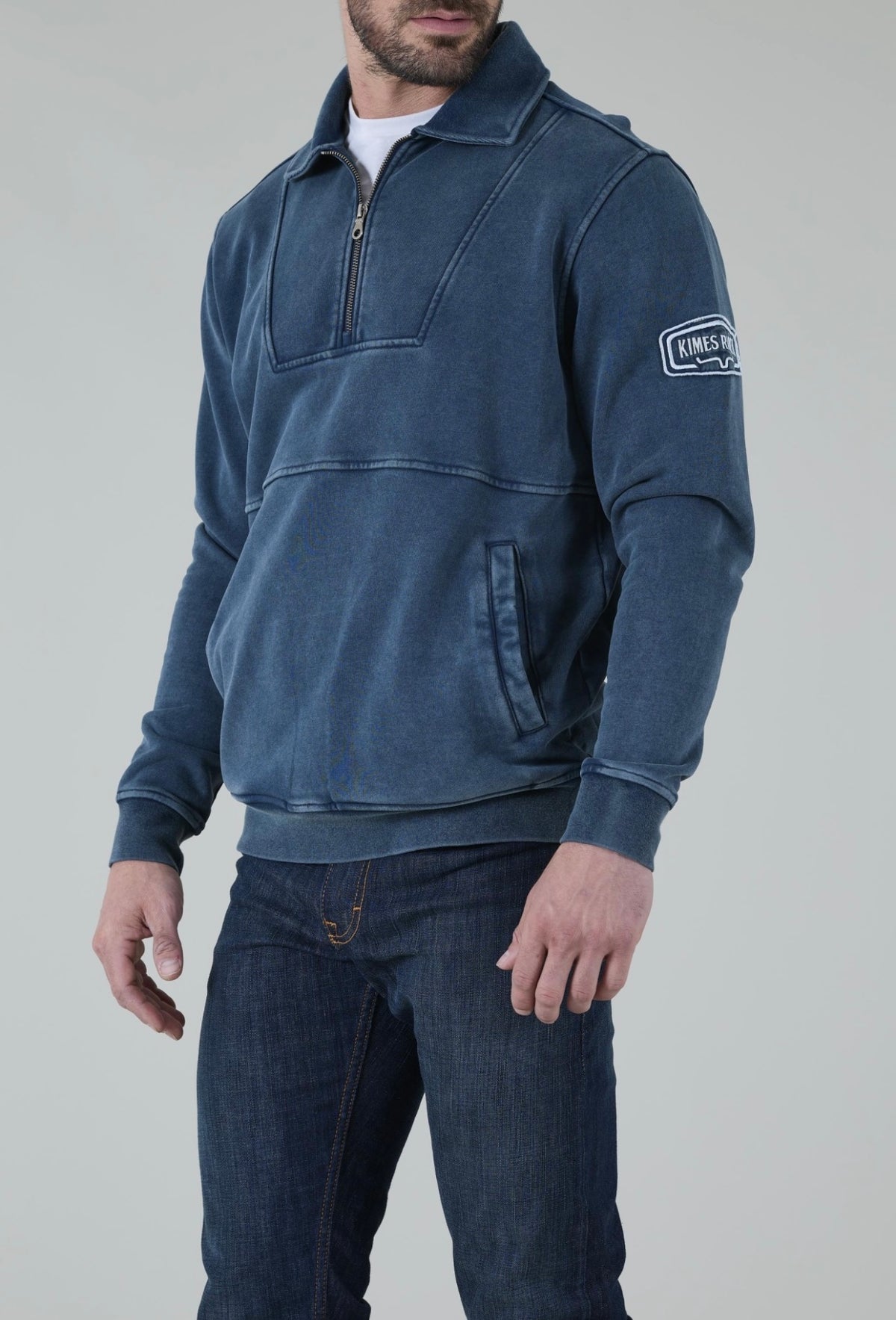 Yoakam Qtr Zip Sweatshirt - Kimes Ranch