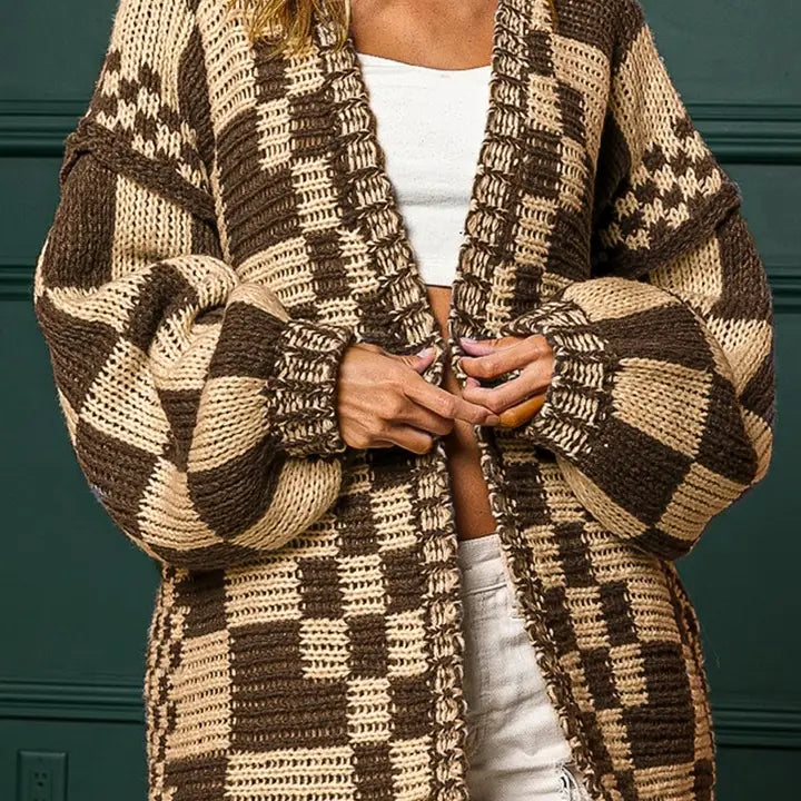 Colorblock Cardigan