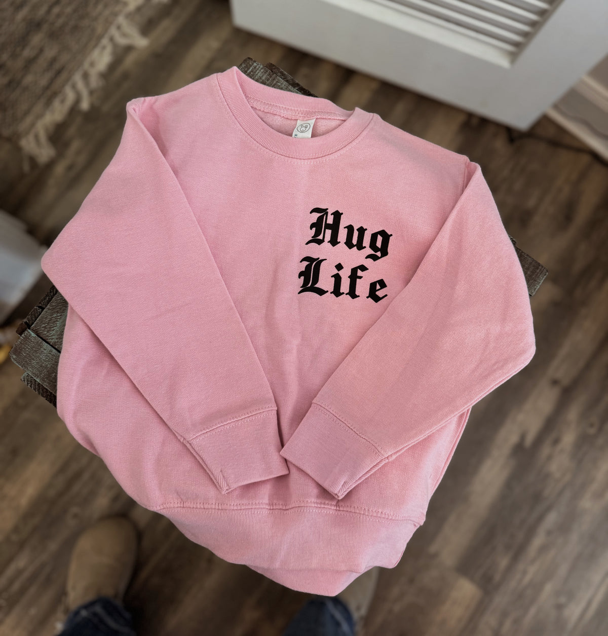 Hug Life Crewneck - Kids