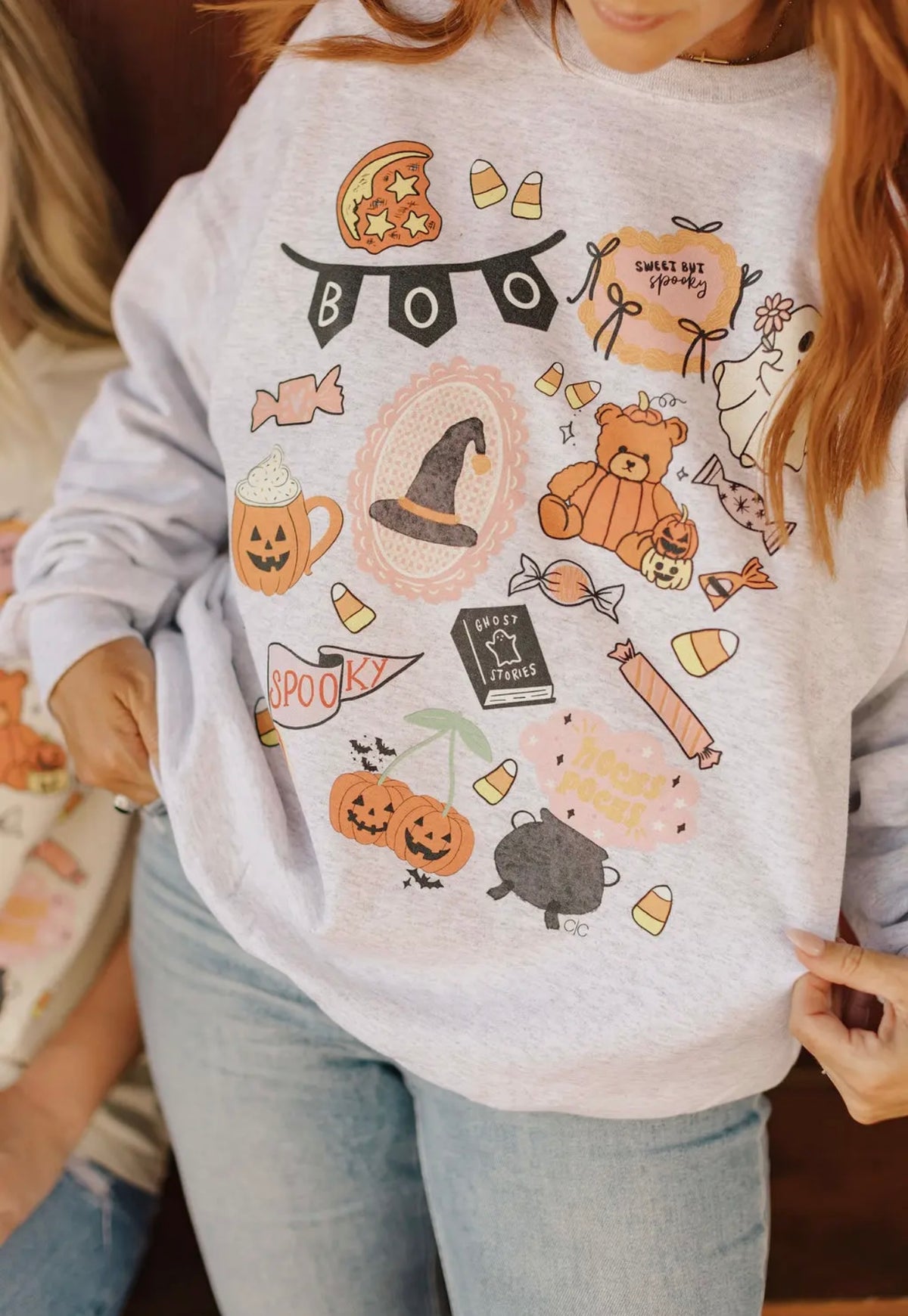 Boo Graphic Sweatshirt