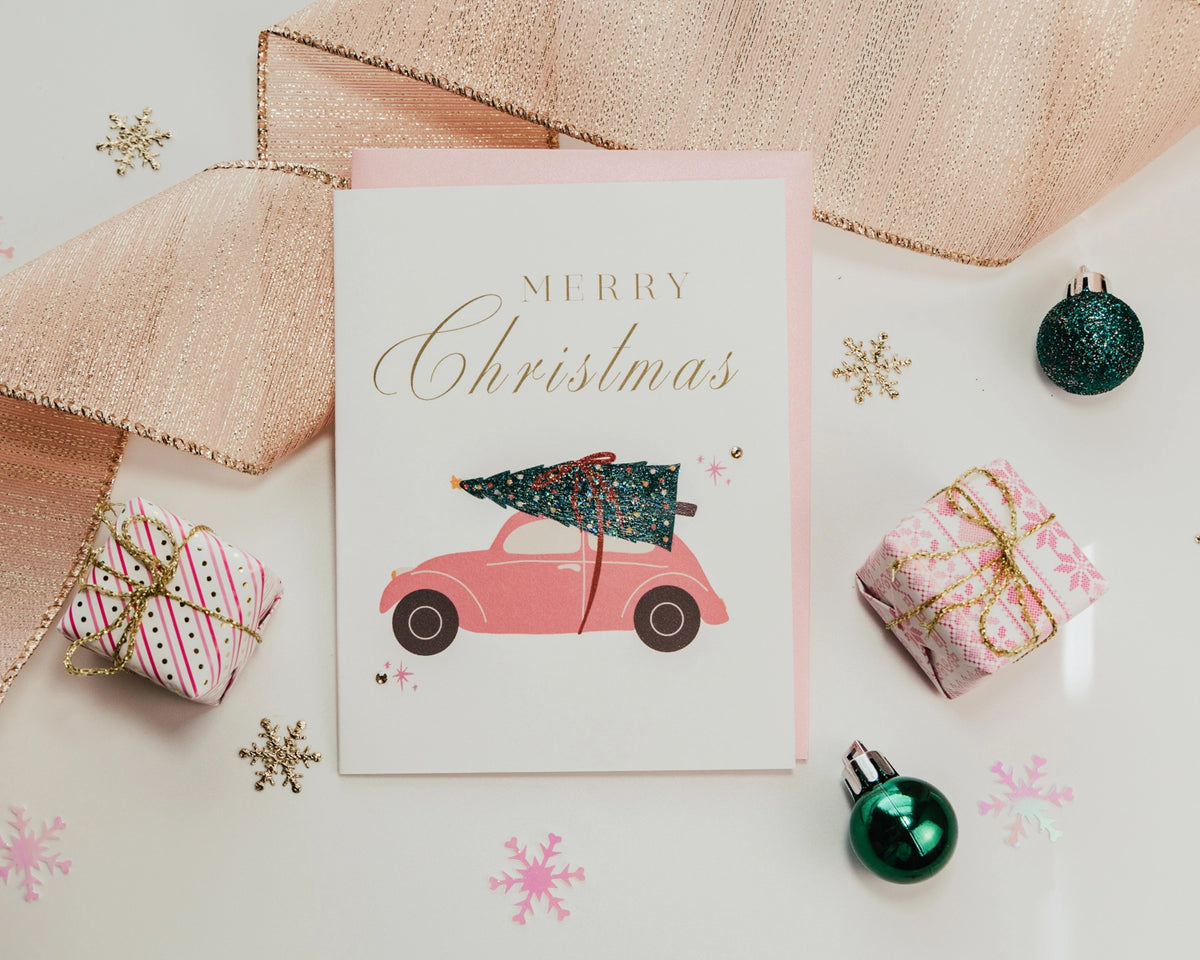 Festive Christmas Greeting Card