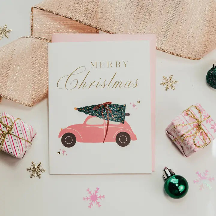 Whimsical Christmas' Festive Christmas Greeting Card