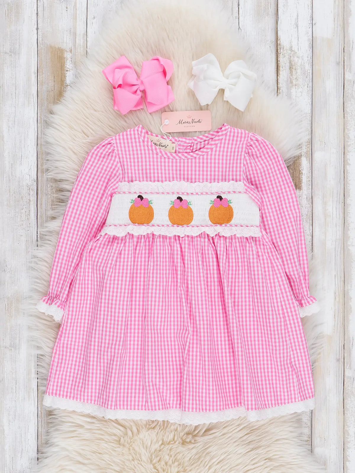 Gingham Pumpkin Dress