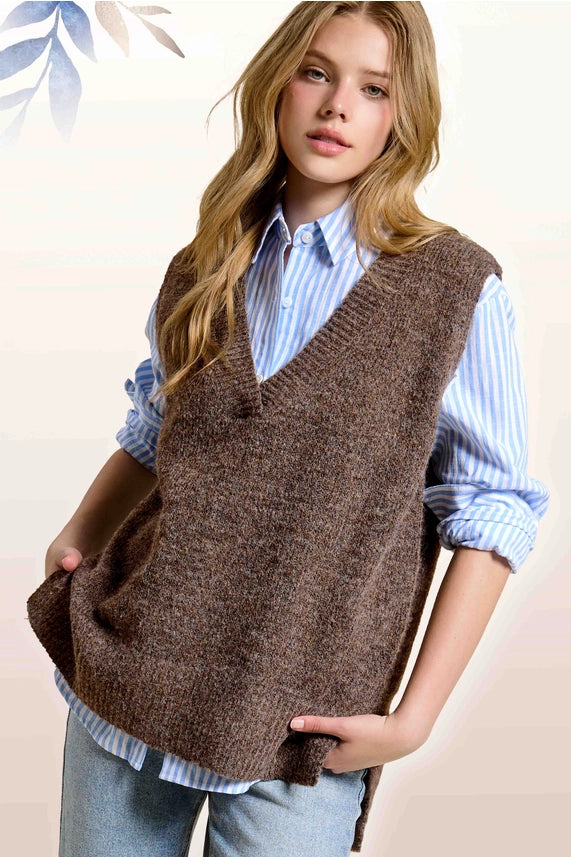 Brownie Sweater Vest