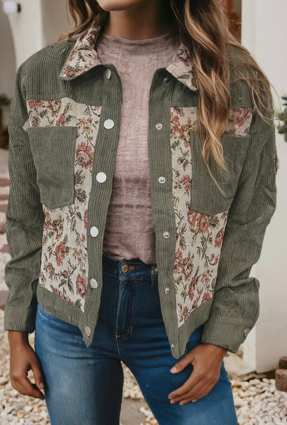Retro Floral Jacket