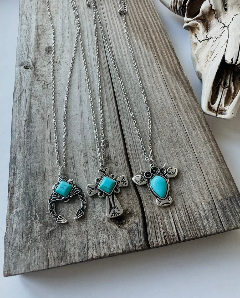 Western Cross Necklace