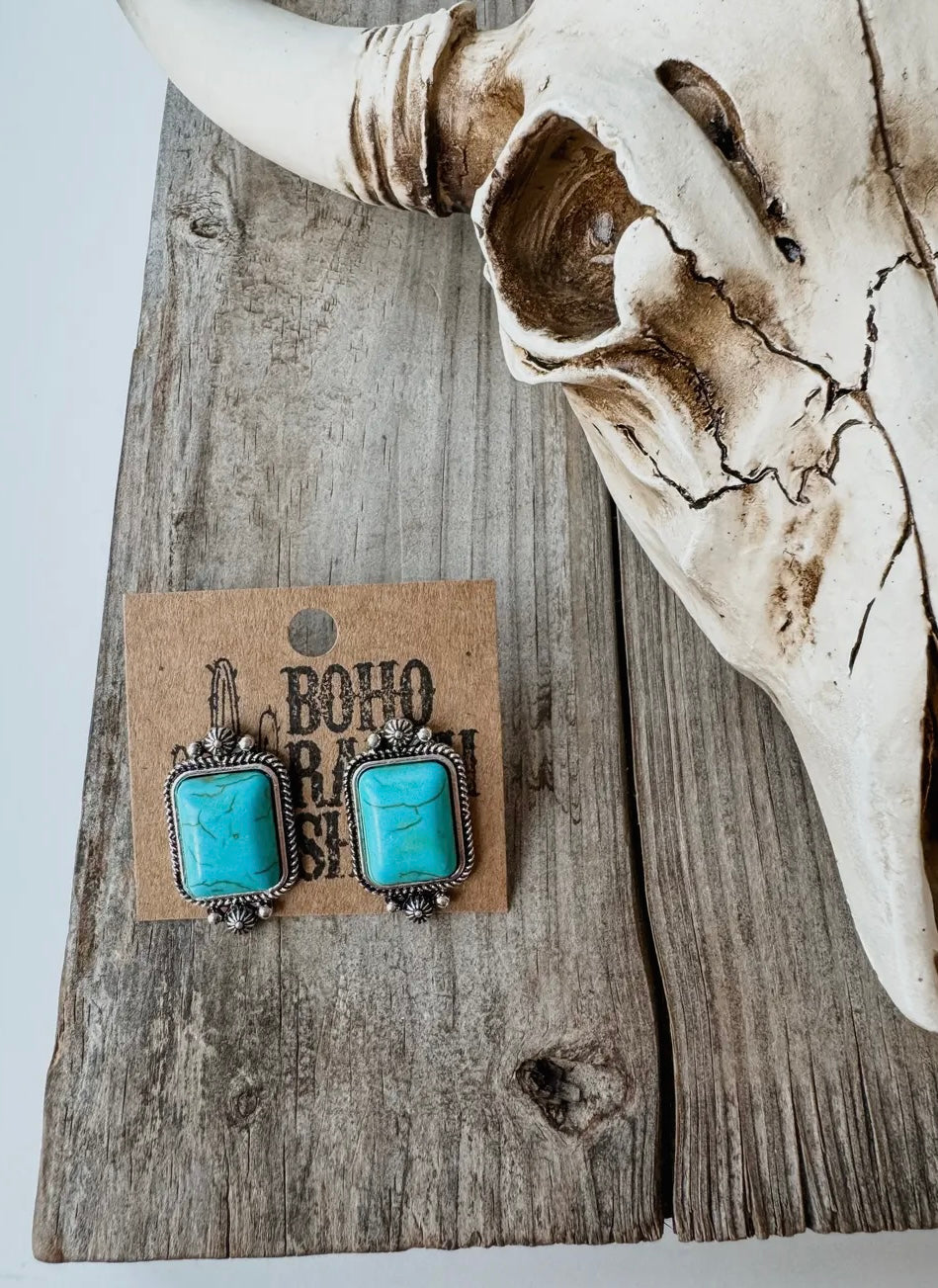 Western Stone Studs