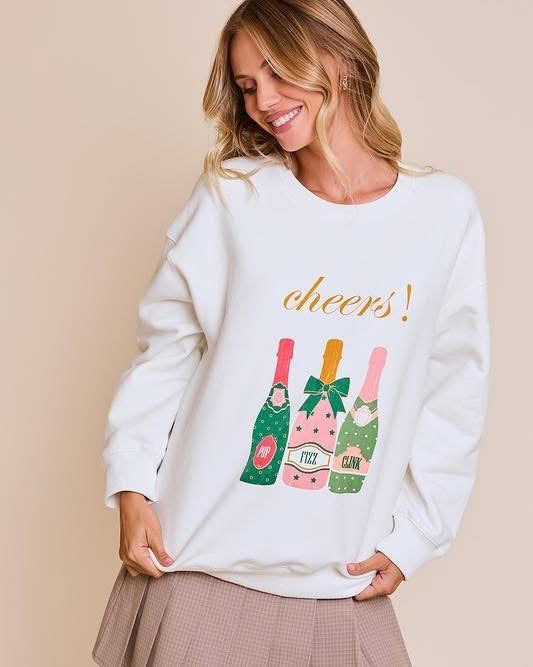 Cheers Graphic Crewneck
