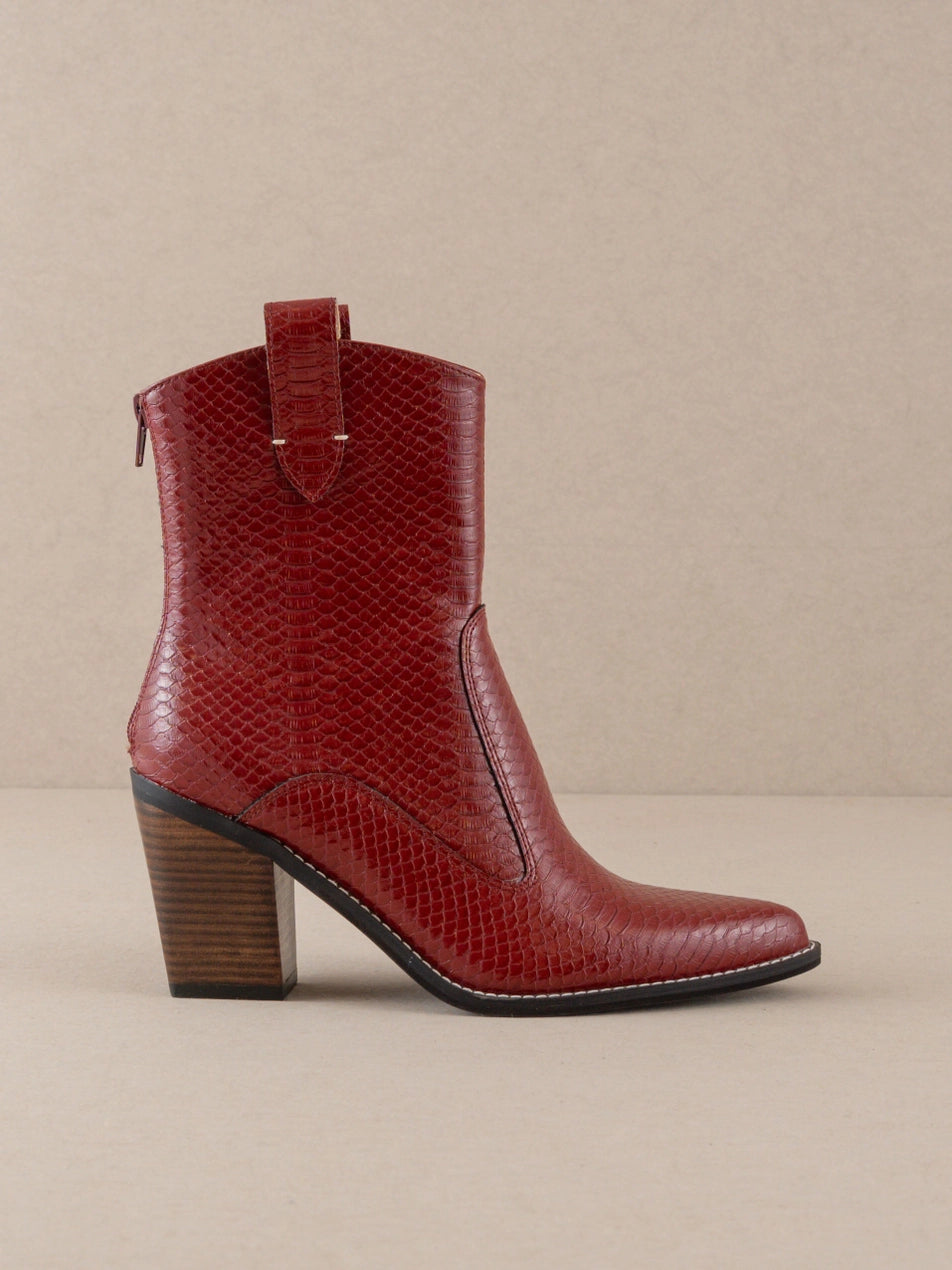 The Tara Western Booties