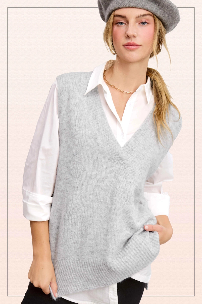 Knit Sweater Vest