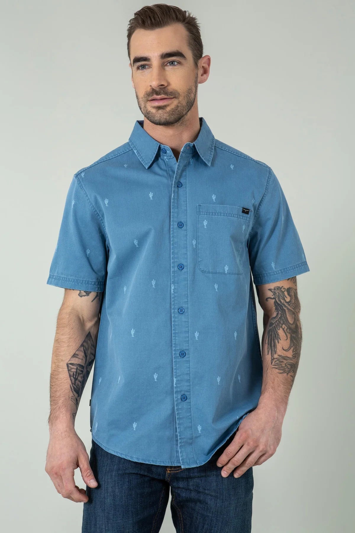Cisco Blue Long Sleeve