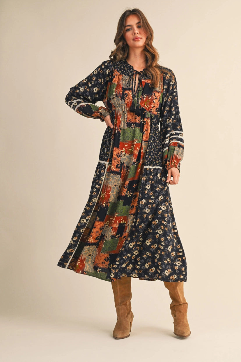 Bohemian Midi Dress