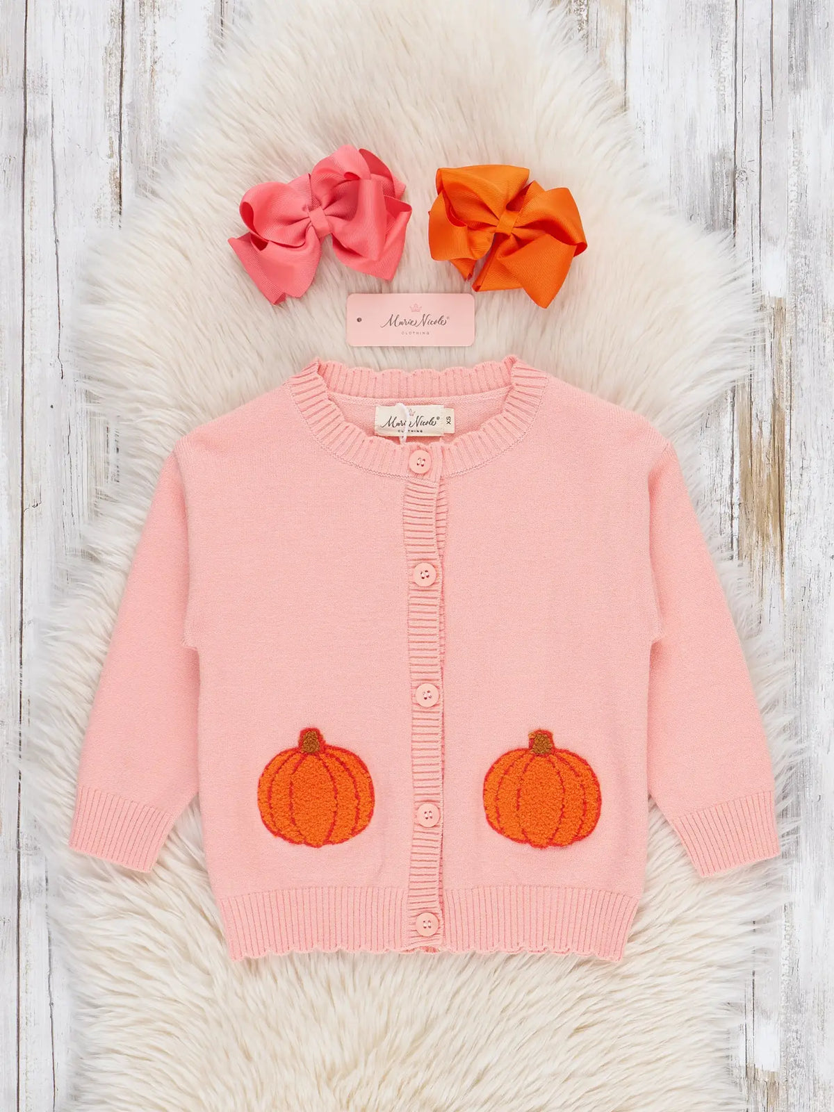 Pretty in Pumpkin Cardigan