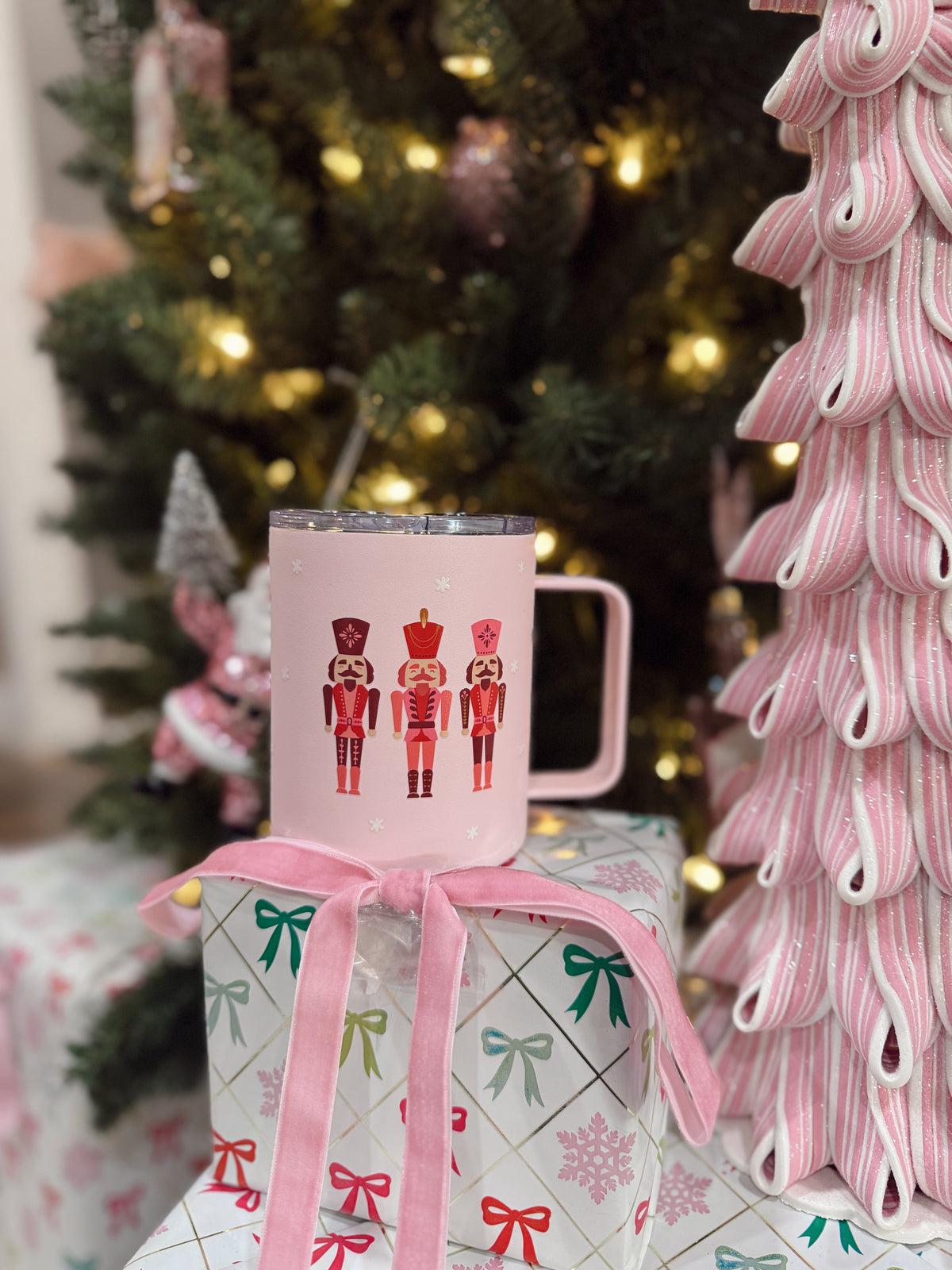 14 oz Insulated Mug-Nutcrackers