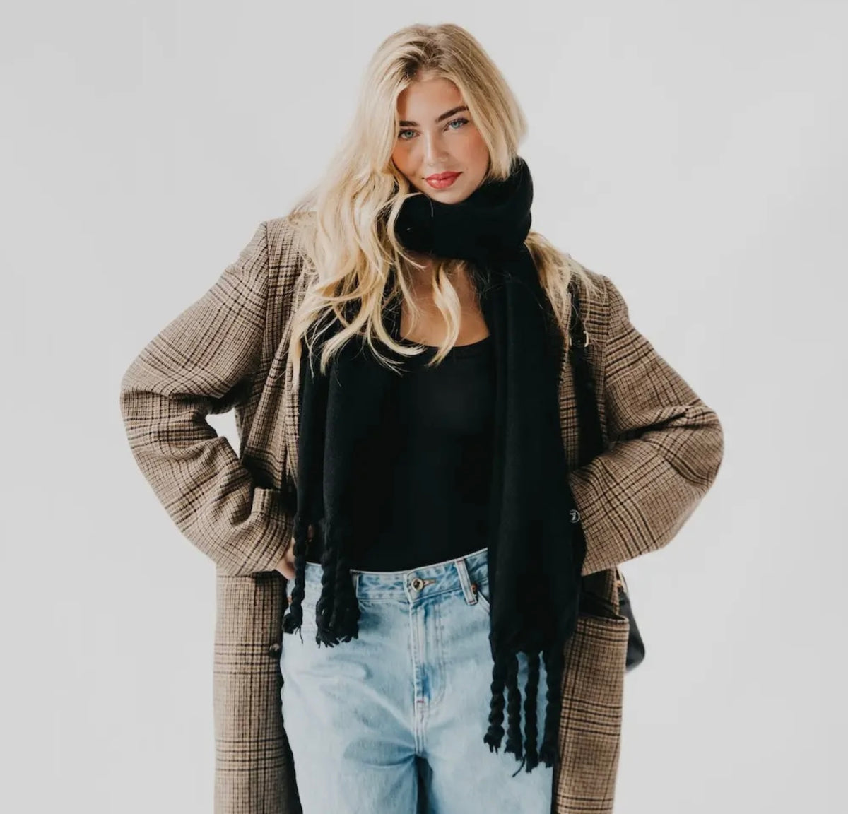 Twyla Twisted Tassel Scarf
