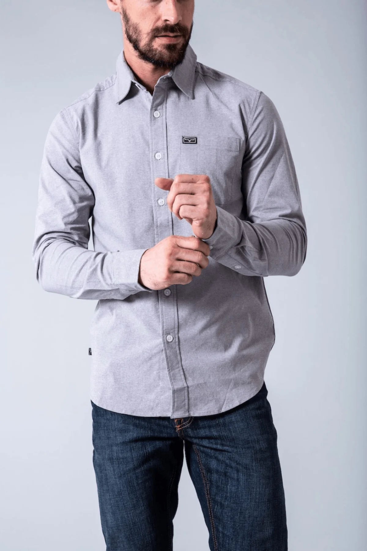 Linville Long Sleeve Dress Shirt - Kimes Ranch