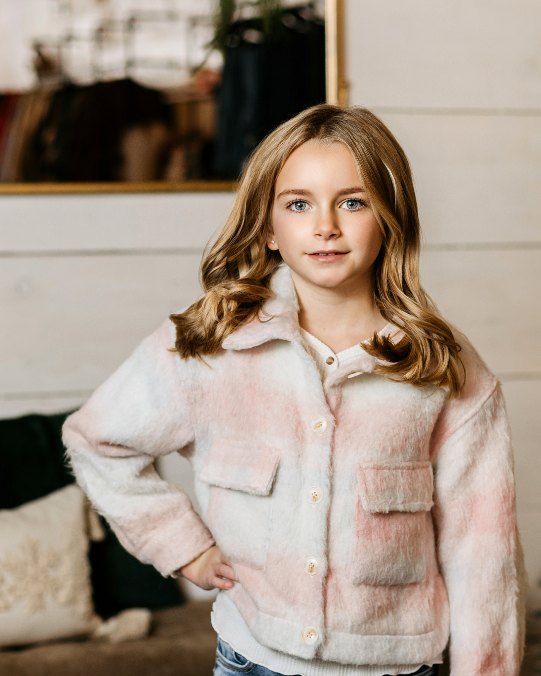 Girls Cropped Jacket