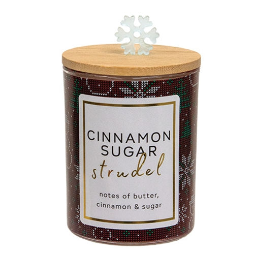 Cinnamon Sugar Strudel Jar Candle - 10 oz.