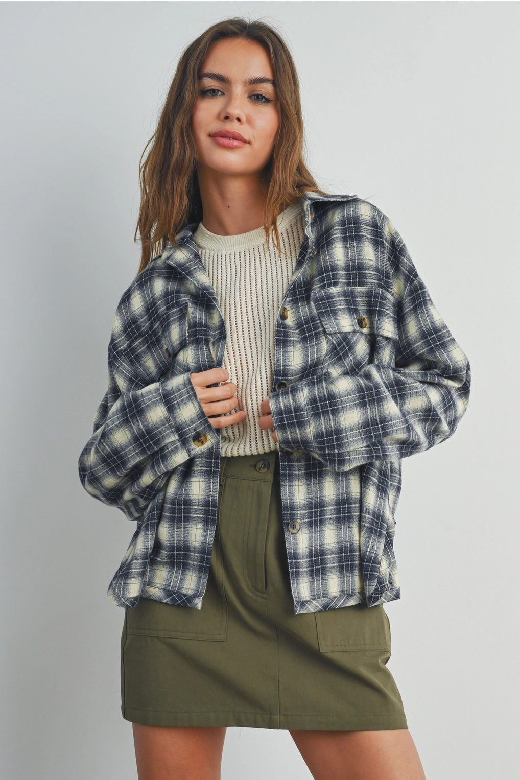 Navy Flannel