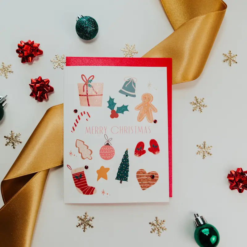 Festive Christmas Greeting Card