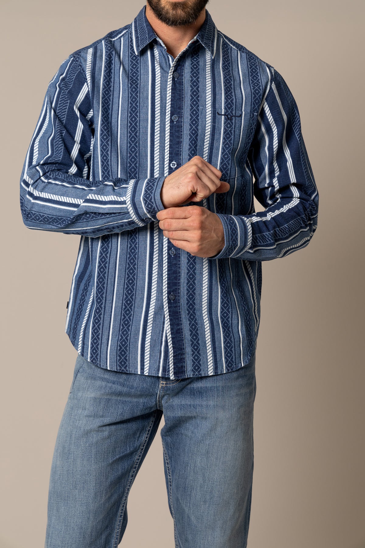Kimes Tombstone Button Up